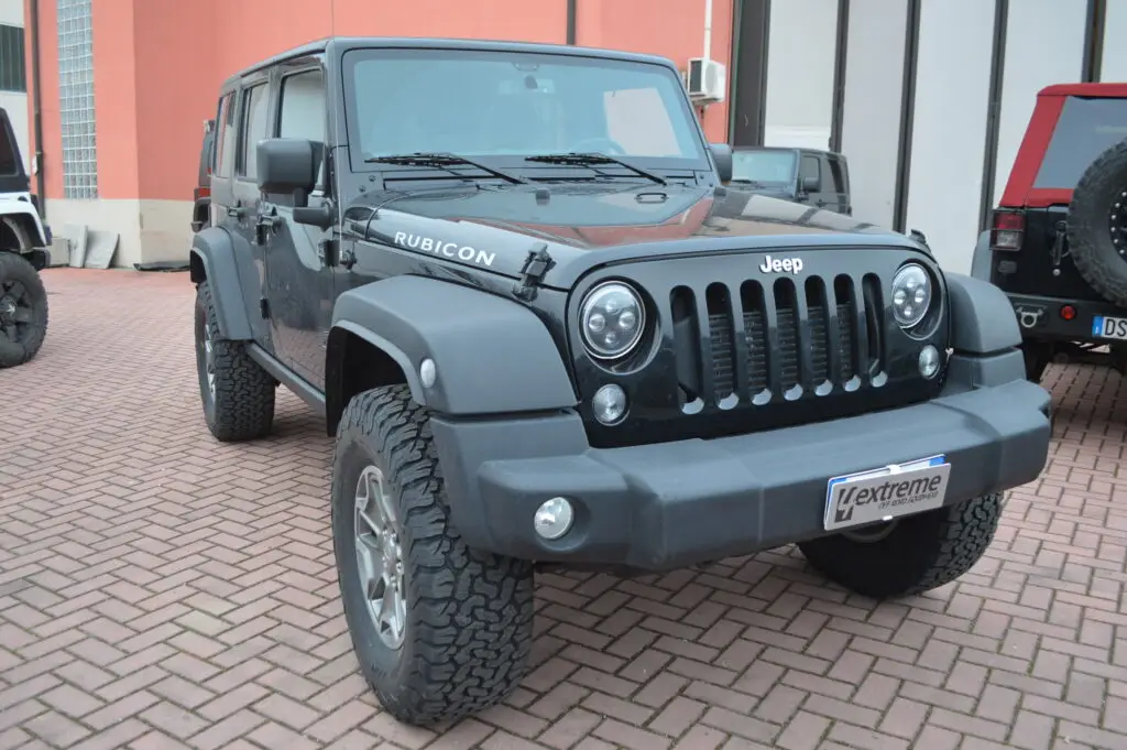 4extreme allestimento Step 2 Jeep Wrangler JK - paraurti anteriore