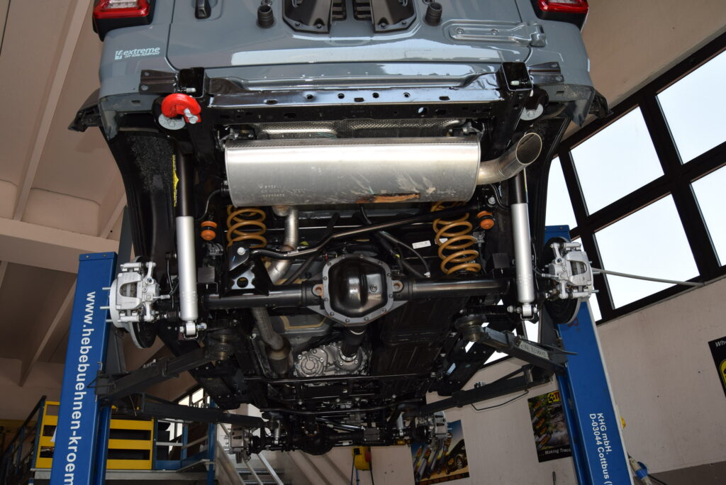 Allestimento trasformazione omologazione Jeep Wrangler JL e JLU - sospensioni 5